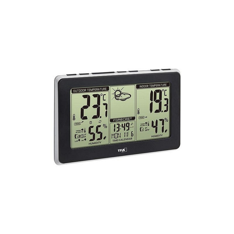 Compra Estacion meteorologica digital con sensor termo-higro HERTER 35.1151.01 al mejor precio