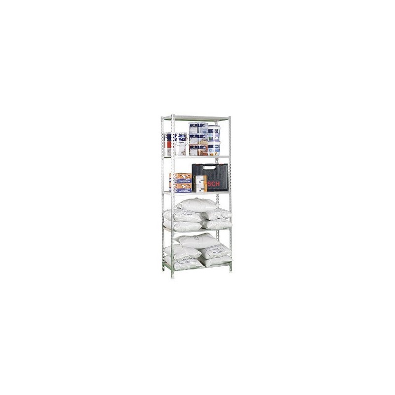 Compra Estanteria metal 5 baldas sin tornillo maderclick 180 x 90 x 40 cm blanca SIMONRACK 778100025189045 al mejor precio