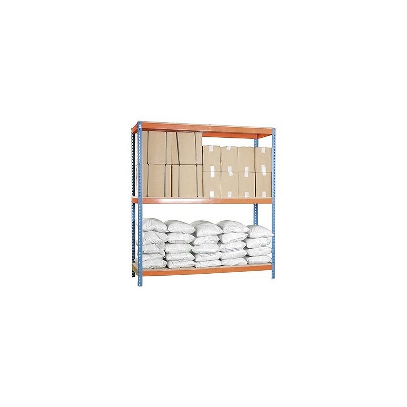 Compra Estanteria metal para 3 estantes madera simontaller 200 x 180 x 60 cm azul/naranja SIMONRACK 450100045201860 al mejor precio