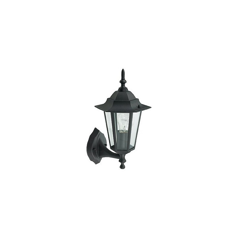 Compra Farol pared ascedente negro ip44 e27 60w LUXFORM LUX1101Z al mejor precio