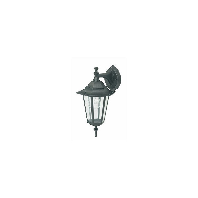 Compra Farol pared descendente negro ip44 e27 60w LUXFORM ILLUX1102Z al mejor precio