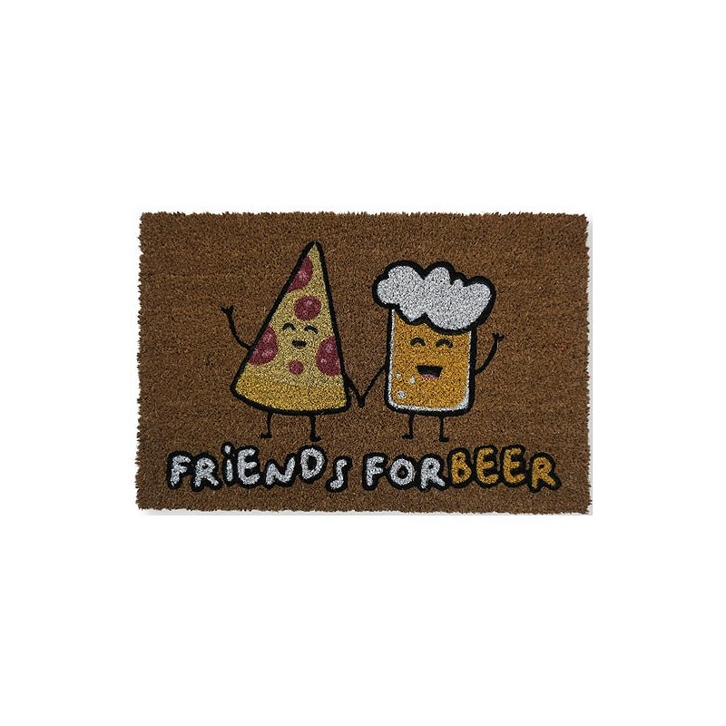 Compra Felpudo coco friends forbeer 40 x 60 cm KOOK TIME F054167 al mejor precio