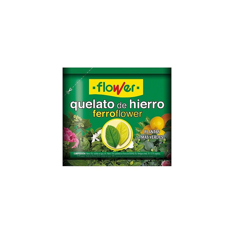 Compra Ferrotrene quelato hierro 50 gr FLOWER 1-10905 al mejor precio