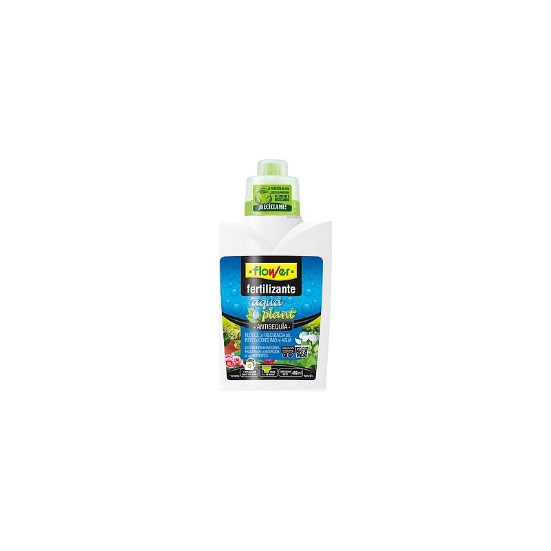 Compra FERTILIZANTE AQUAPLANT ANTI-SEQUIA 400 ML FLOWER 1-10925 al mejor precio