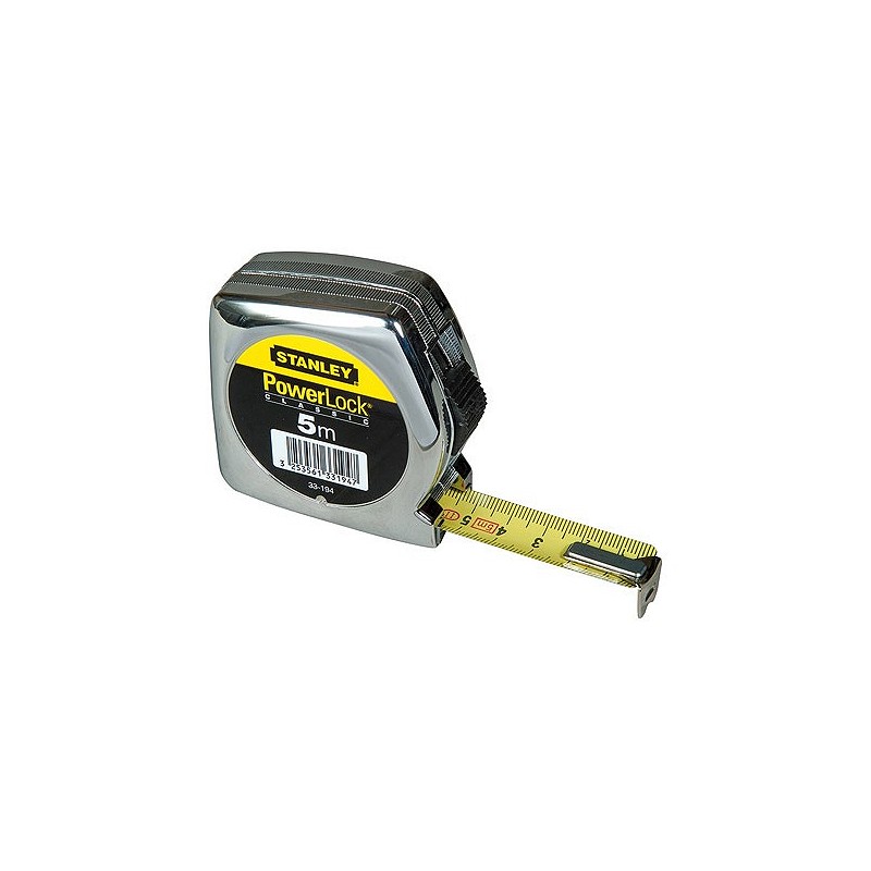 Compra Flexometro abs powerlock 5 m x 19mm STANLEY 0-33-194 al mejor precio