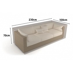 Funda sofa 3 plazas vison...