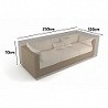 Compra Funda sofa 3 plazas vison 230 x 100 x h 70 NORTENE 2013611 al mejor precio