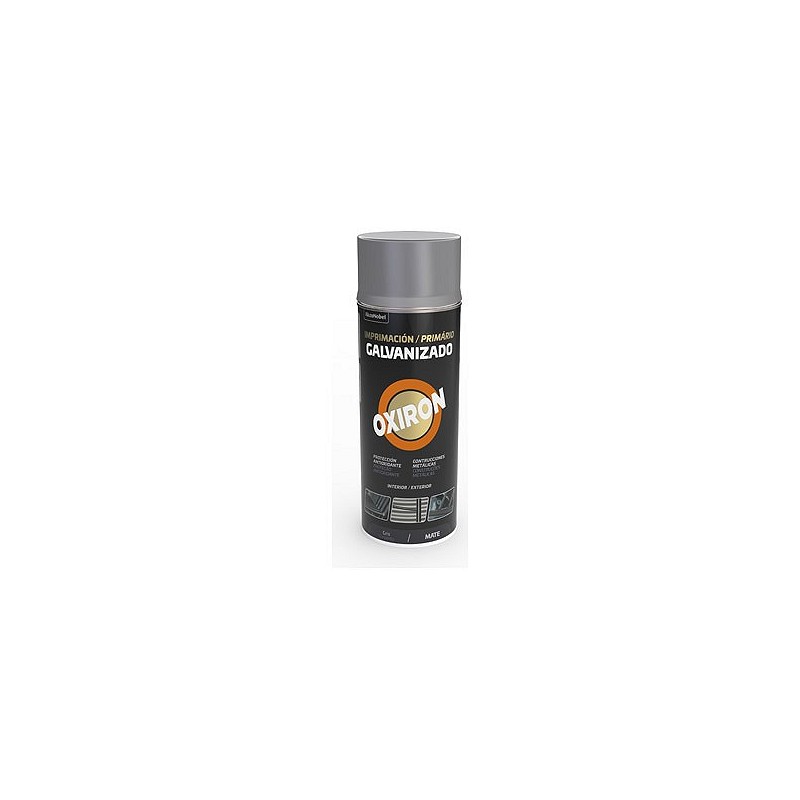 Compra Galvanizado spray oxiron 400 ml gris TITAN 5797316 al mejor precio