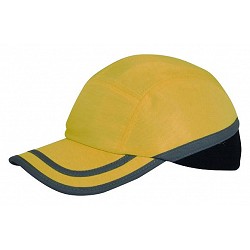 Gorra antigolpes amarilla...