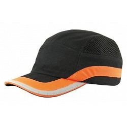 Gorra antigolpes negra /...