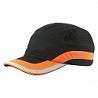 Compra Gorra antigolpes negra / naranja con banda reflectante CLIMAX 2452001100000 al mejor precio