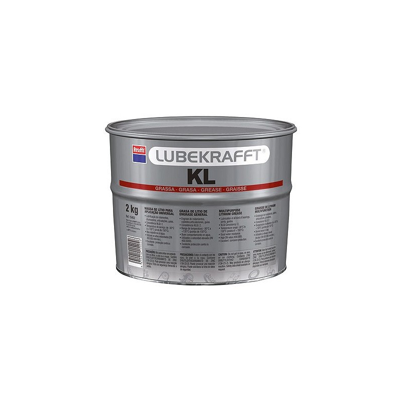 Compra Grasa de litio kl de engrase general 2 kg KRAFFT 15402 al mejor precio