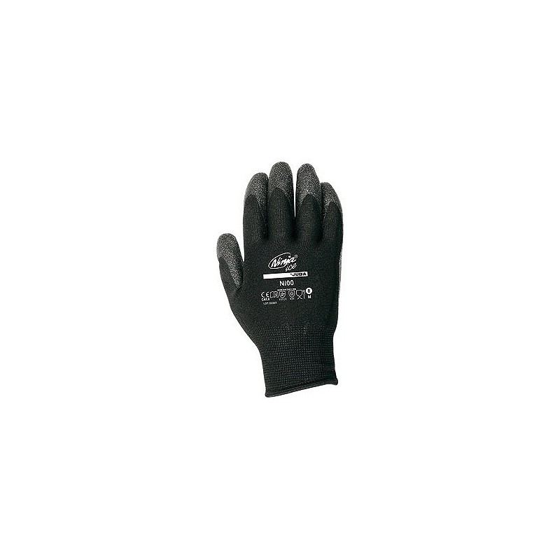 Compra Guante nilon recubierto pvc interior vulrizo ninja ice invierno talla 8 JUBA NI00/8 al mejor precio