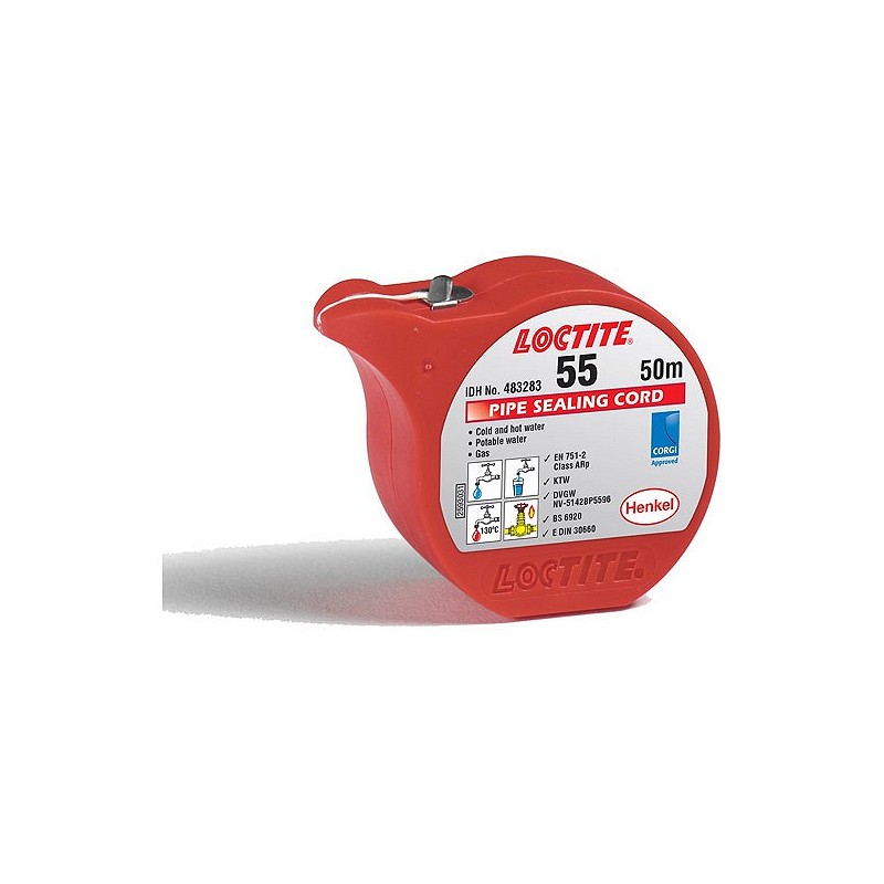 Compra Hilo sellador profesional tuberias 55 50 m LOCTITE INDUSTRIAL 8305725 al mejor precio