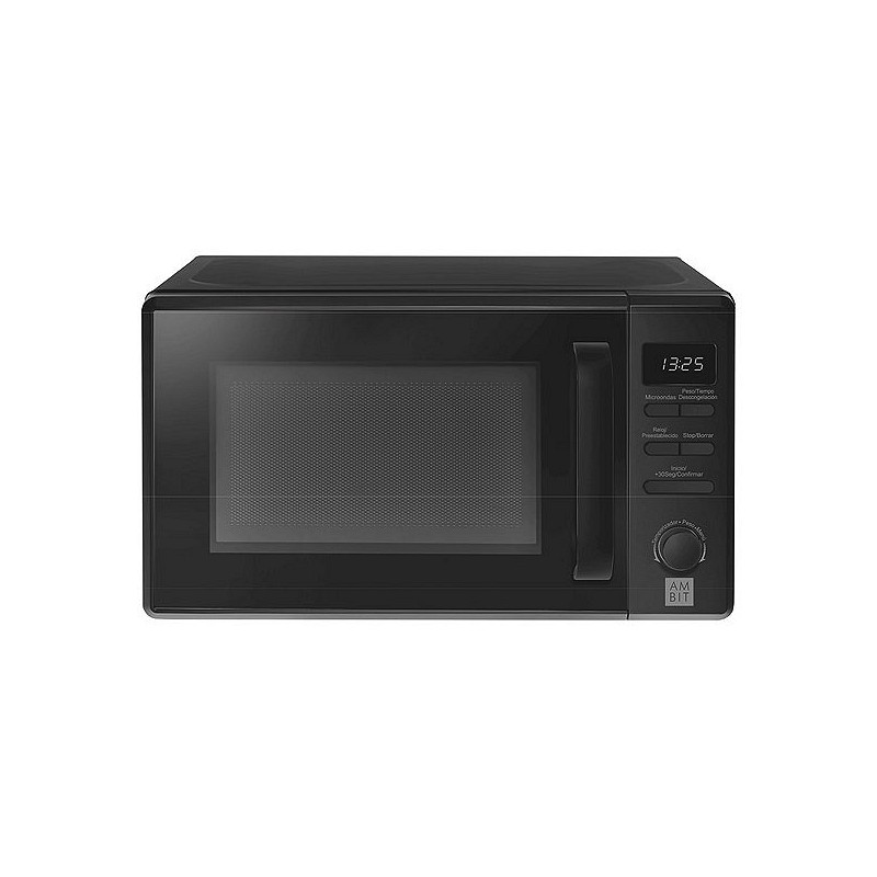 Compra Horno microondas sin grill digital hm-20dn 20 l negro AMBIT AM720CPU al mejor precio