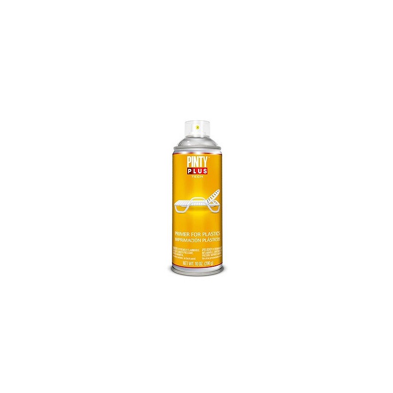 Compra Imprimacion spray plastico 520 cc transparente PINTYPLUS TECH 295 al mejor precio