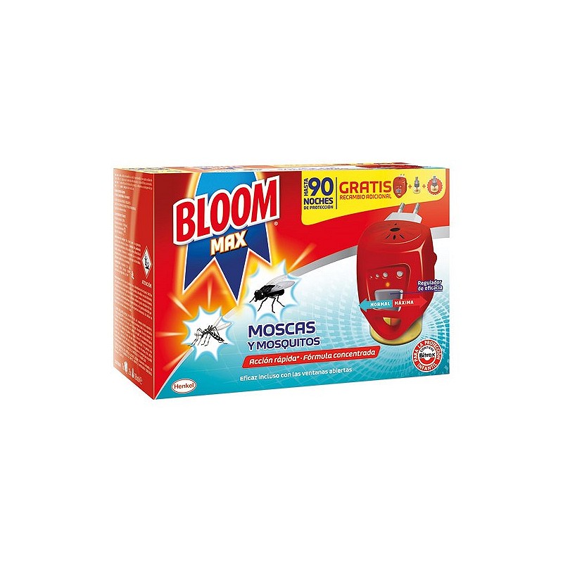 Compra Insecticida electrico moscas y mosquitos blomm difusor más 2 recambios BLOOM 2301668/2868973 al mejor precio