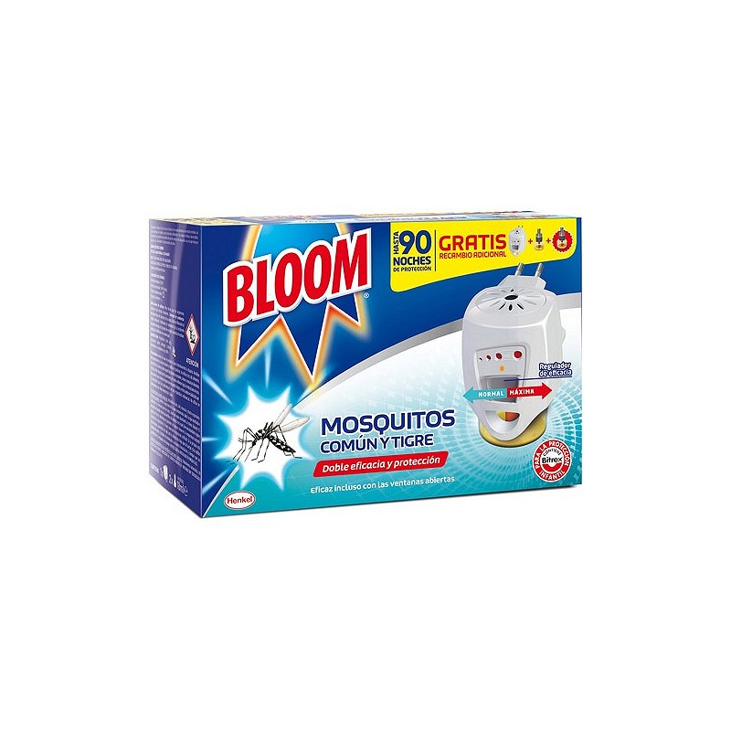 Compra Insecticida electrico mosquitos común y tigre bloom difusor más 2 recambios BLOOM 2868973 al mejor precio