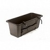 Compra Jardinera balcon rectangular con gancho y plato camelia chocolate 60x17x14 cm VAM DCM600W-R222 al mejor precio