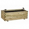 Compra Jardinera de madera rectangular 141l baroque 110x50x38 cm FOREST 412 al mejor precio