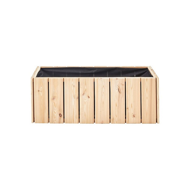 Compra Jardinera de madera rectangular balcon 71 x 28 x 28 cm 5519 al mejor precio