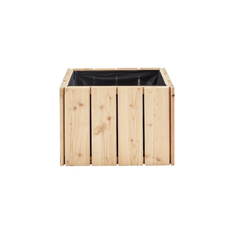 Compra Jardinera de madera rectangular balcon 41 x 28 x 28 cm 5518 al mejor precio