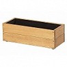 Compra Jardinera de madera rectangular city pintada 60x25x21 cm NON JAR560CP al mejor precio