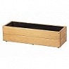 Compra Jardinera de madera rectangular city pintada 75x25x21 cm NON JAR575CP al mejor precio