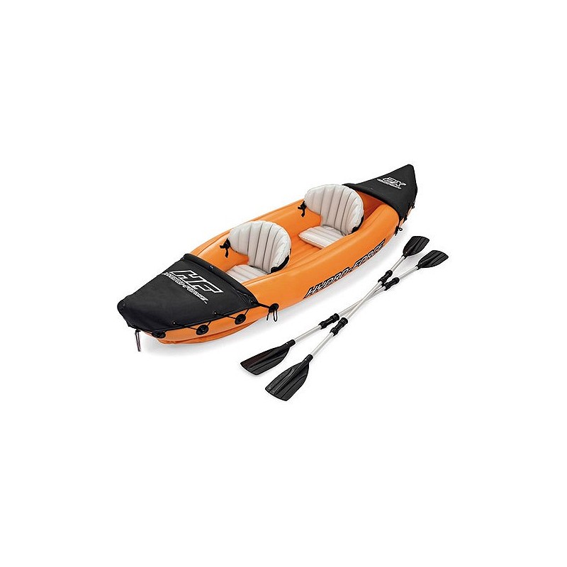 Compra Kayak doble inflable lite-rapid más 2 remos e hinchador 321x88 cm BESTWAY 65077 al mejor precio