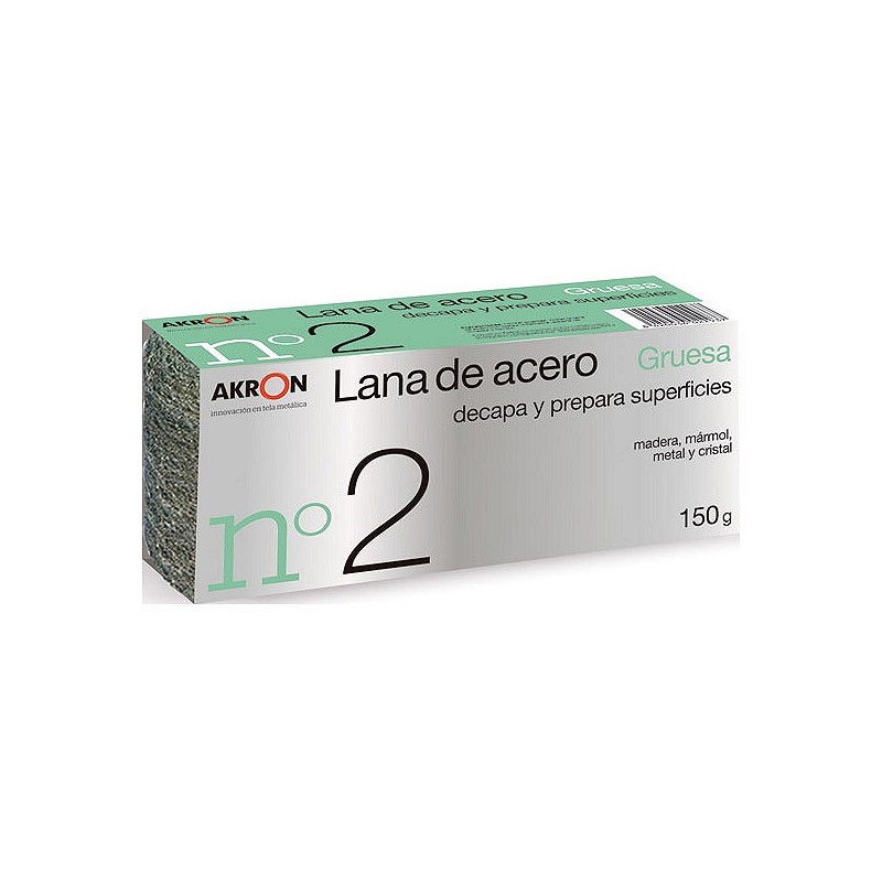 Compra Lana acero gruesa bobina 150 gr nº 2 2293 al mejor precio