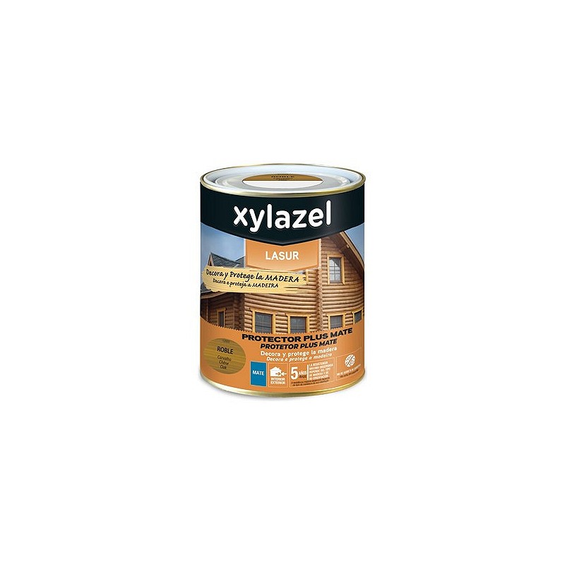 Compra Lasur plus mate 750 ml roble XYLAZEL 5396726 al mejor precio