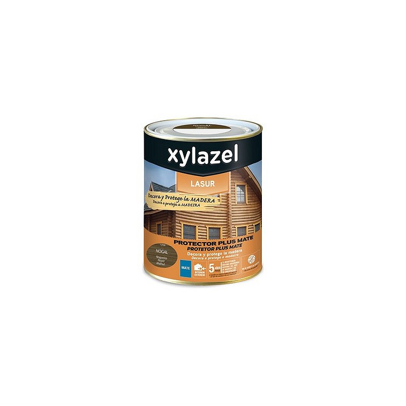 Compra Lasur plus mate 750 ml nogal XYLAZEL 5396748 al mejor precio