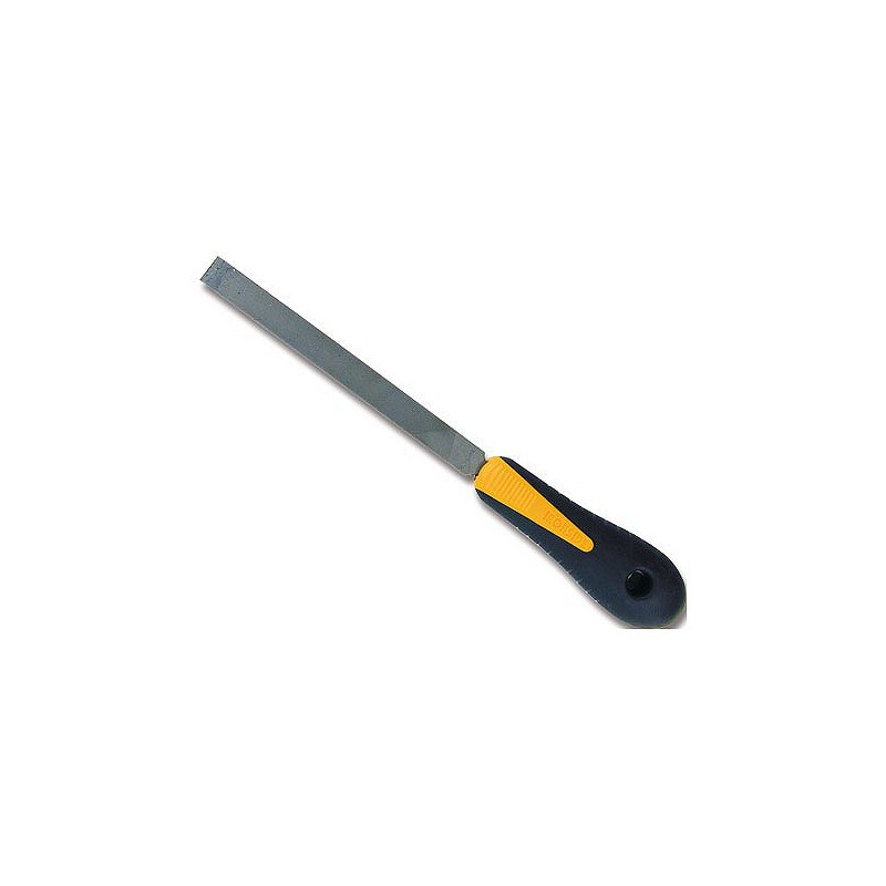 Compra Lima plana entrefina mango bimaterial 150 mm IRONSIDE 137053 al mejor precio