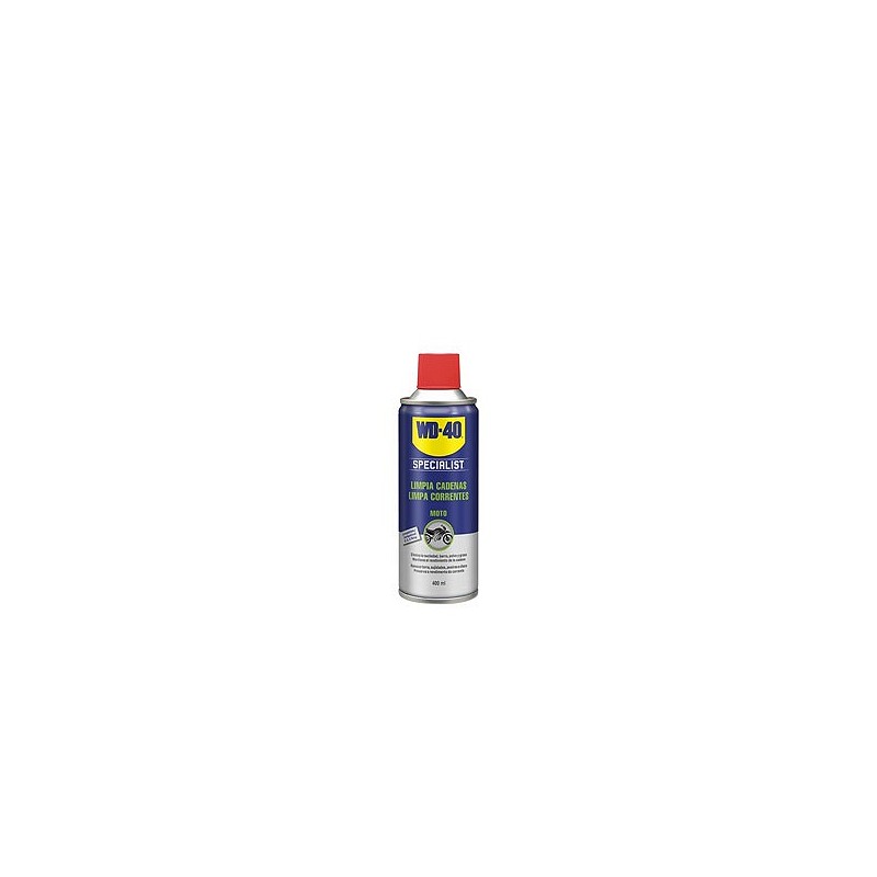 Compra Limpia cadenas spray 400 ml specialist moto WD-40 34138/NBA al mejor precio