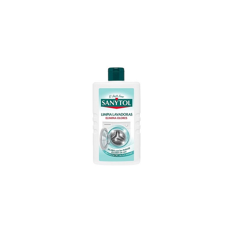 Compra Limpiador desinfectante lavadoras 250 ml SANYTOL 170070 al mejor precio