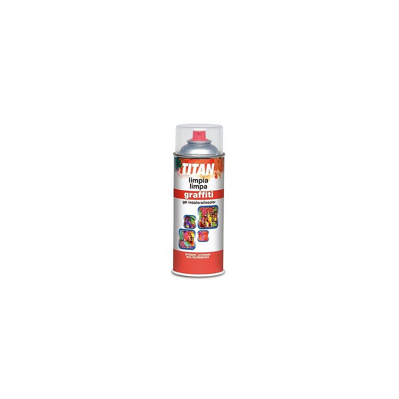 Compra Limpiador graffiti spray 400 ml incoloro TITAN S80000140/5809917 al mejor precio