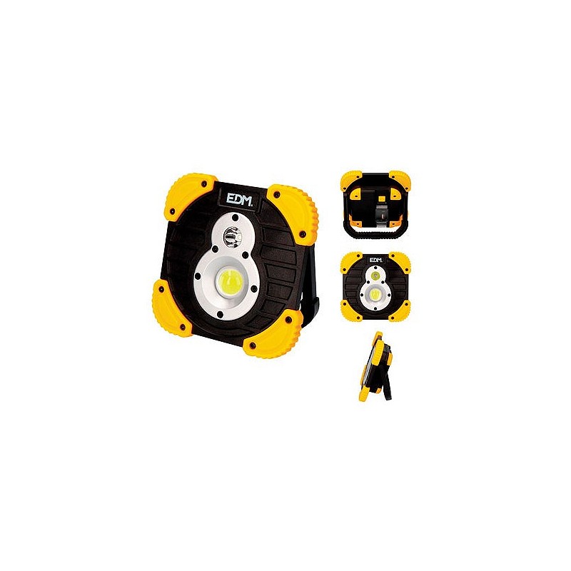 Compra Linterna foco led xl recargable 750 lumens 6500k 10w EDM 36377 al mejor precio