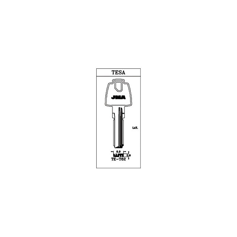 Compra LLAVE SEGURIDAD LATON TE-T62 JMA TE-T62 al mejor precio