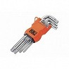 Compra Llave torx inviolable larga juego 9 piezas t 9 a t 55 HR 170615 al mejor precio