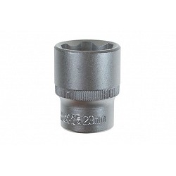 Llave vaso cv. ½" 23 mm....