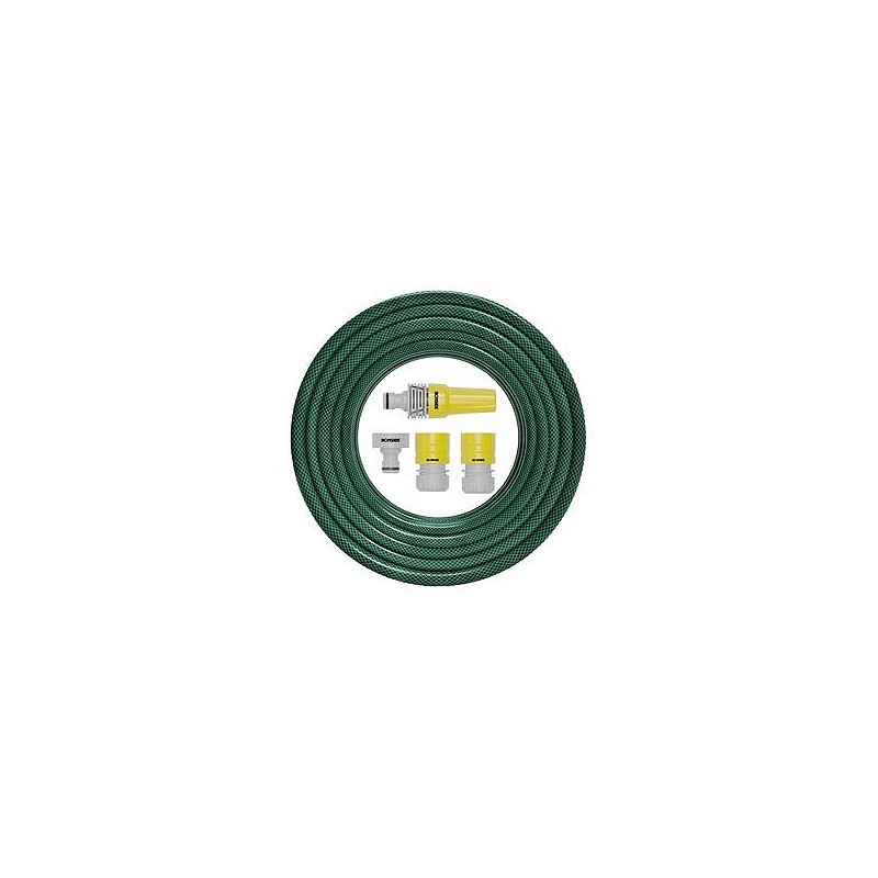 Compra Manguera 3 capas ironside green diámetro 15 mm con accesorios 15 m IRONSIDE GARDEN 500225 al mejor precio