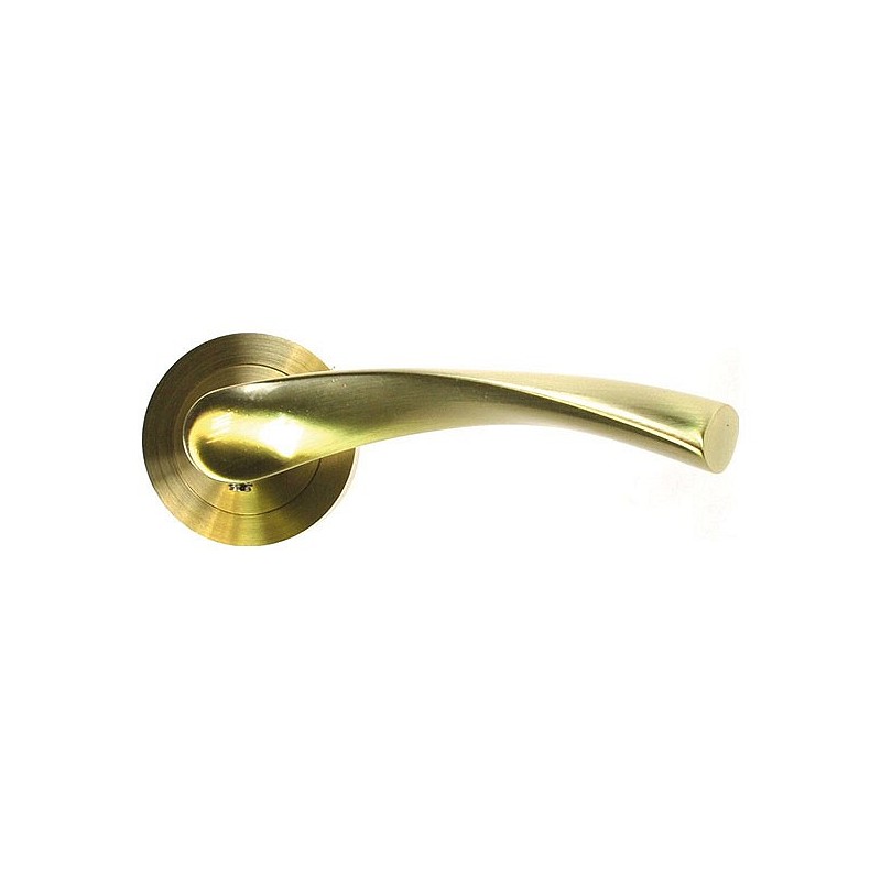 Compra Manilla zamak/aluminio roseta (juego) dorado mate KYLATE R10155 SB al mejor precio