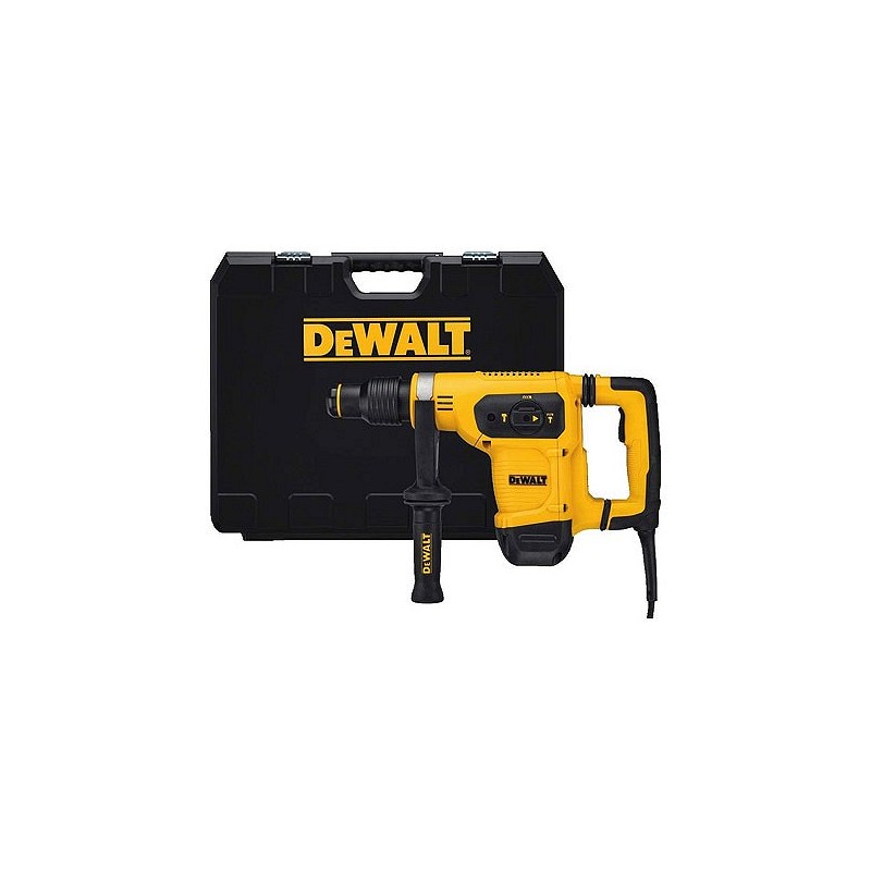 Compra Martillo combinado con cable 1050 w 5 kg 6,1 j sds max DEWALT D25481K-QS al mejor precio