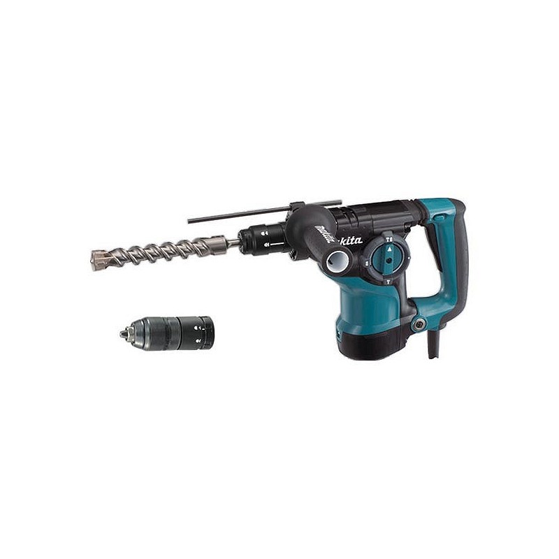 Compra Martillo con cable combinado sds plus 800 w 28 mm MAKITA HR2811FT al mejor precio