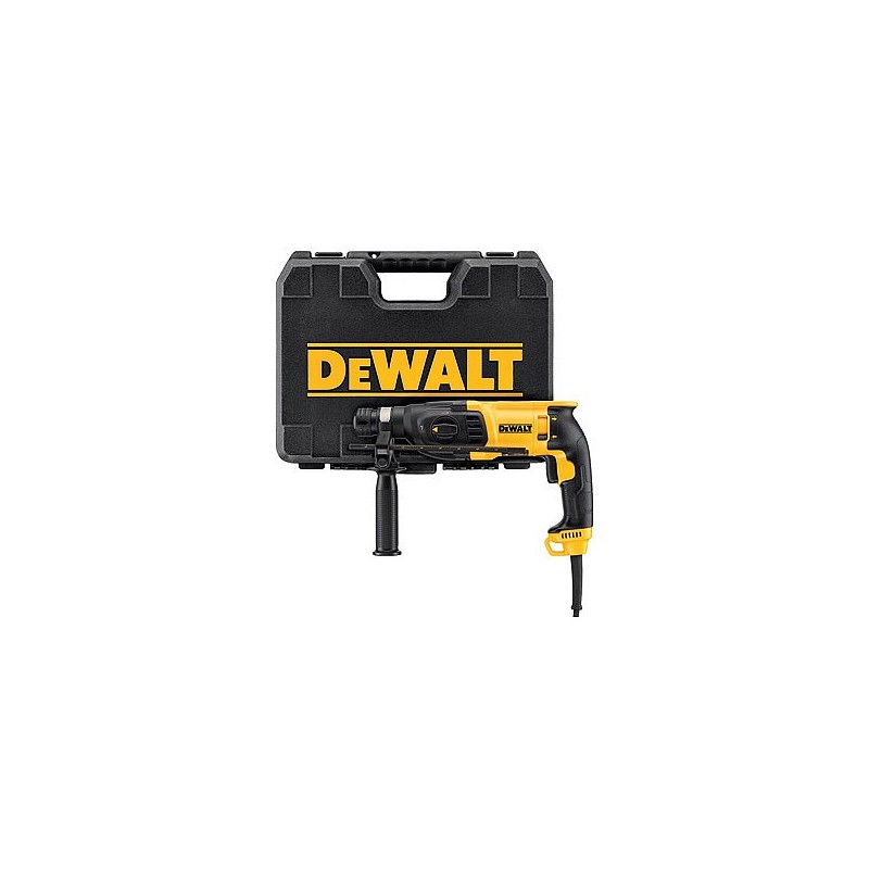 Compra Martillo ligero combinado con cable 800 w, 2,6 j, sds plus DEWALT D25133K-QS al mejor precio