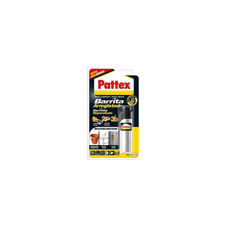 Compra Masilla reparacion barrita arreglatodo 48 gr PATTEX 2668470 al mejor precio