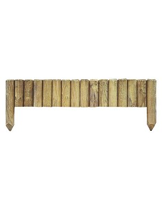 Compra Bordura minivalla madera pinede 20 x 112 cm poste de fijacion 35 cm FOREST 25 al mejor precio