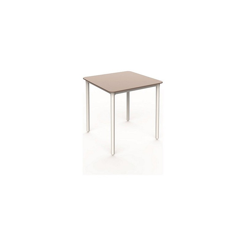 Compra Mesa cuadrada marsella arena/blanco 70 x 70 cm RESOL 04579.1X al mejor precio