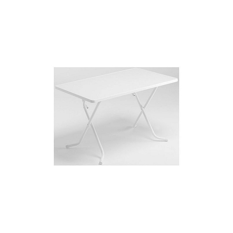 Compra Mesa rectangular plegable blanco 110 x 70 cm ALCO R23B al mejor precio