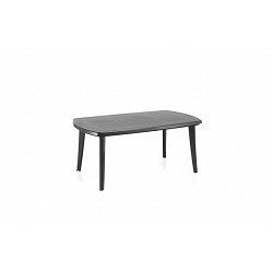 Compra MESA RESINA EXTENSIBLE ATLANTIC ANTRACITA 170+55X100X73 CM SHAF 55045 al mejor precio